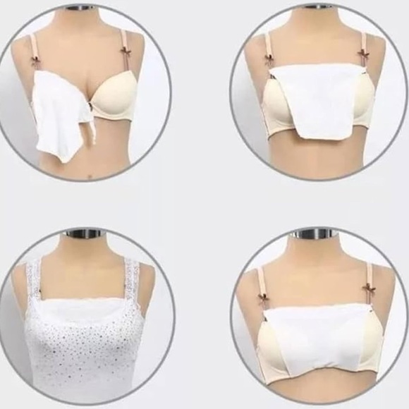 Women’s Cami Secret Lace Camisole, Bra Cleavage Privacy Cover, Adjustable, 3 - Picture 2 of 11